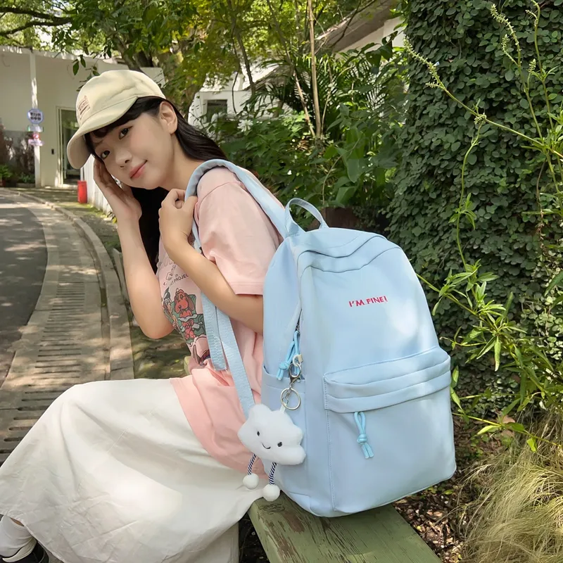 WICKBUEN Nylon Backpack Unisex Multicolor-16