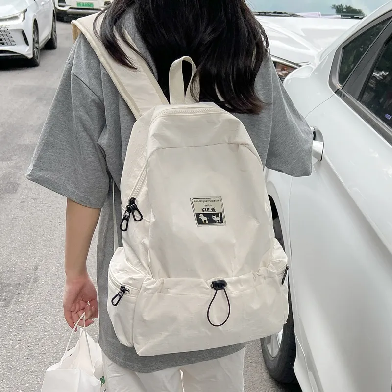 WICKBUEN Composite Cloth Backpack Unisex Multicolor-1