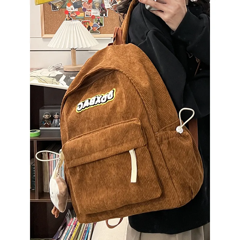 WICKBUEN Corduroy Backpack Regular Unisex-23
