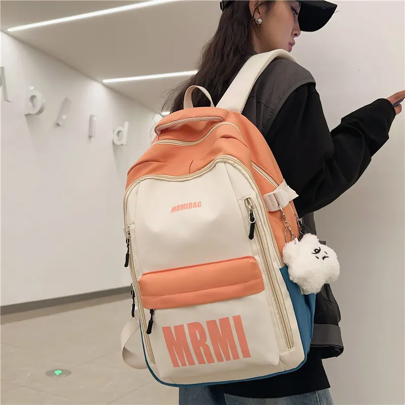 WICKBUEN Nylon Backpack Unisex Multicolor-23