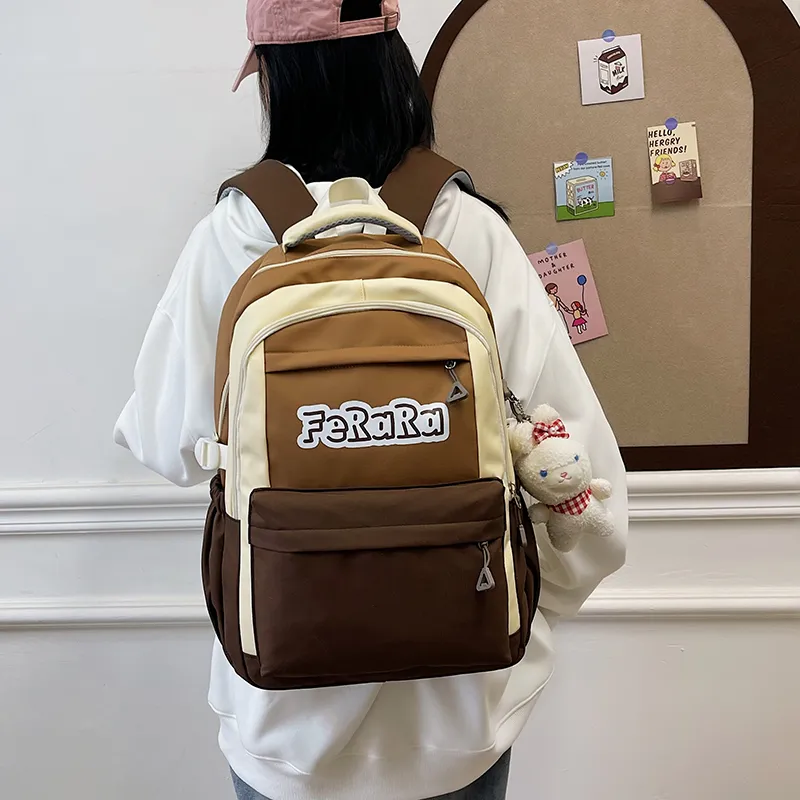 WICKBUEN Canvas Backpack Unisex Multicolor-21