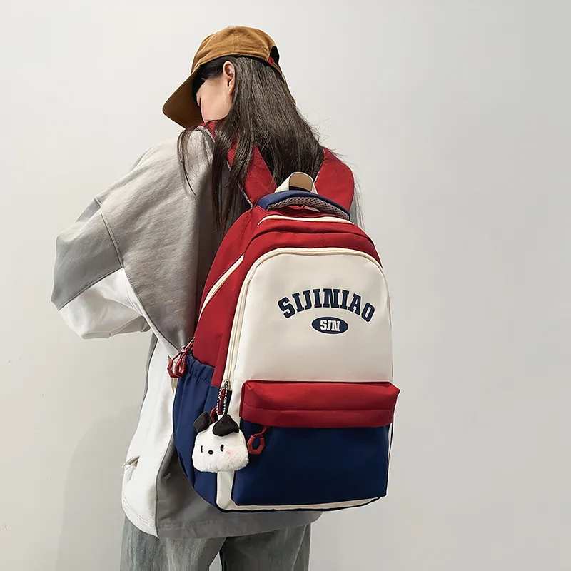 WICKBUEN Nylon Backpack Unisex Multicolor-3