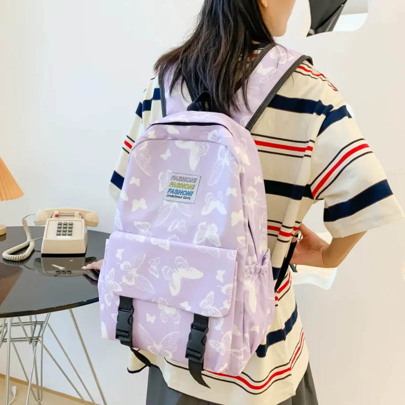 WICKBUEN Nylon Backpack Women's Multicolor-9