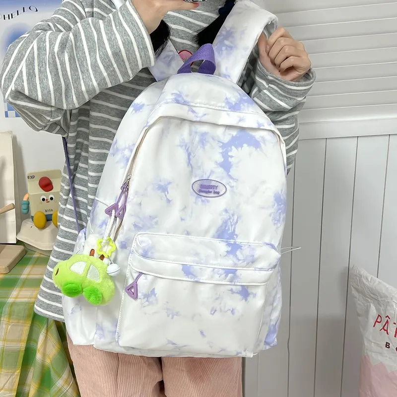 WICKBUEN Composite Cloth Backpack Unisex Multicolor-11