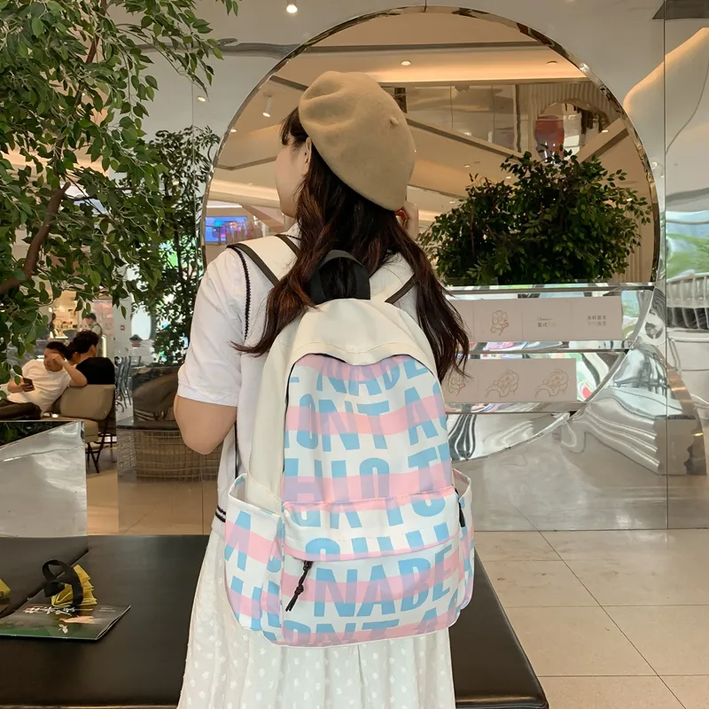 WICKBUEN Nylon Backpack Women's Multicolor-6