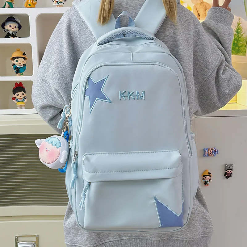 WICKBUEN Nylon Backpack Unisex Multicolor-23