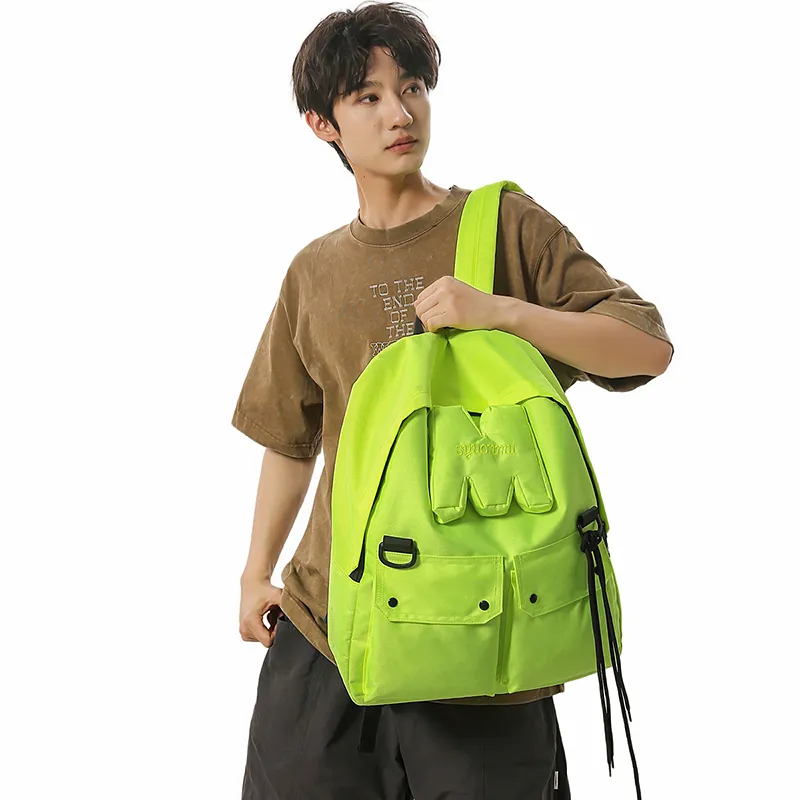 WICKBUEN Nylon Backpack Unisex Multicolor-17