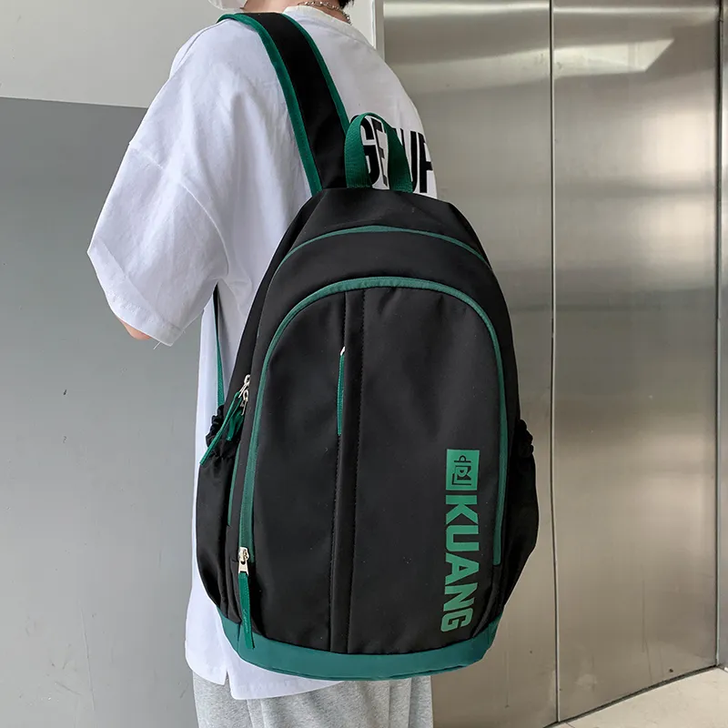 WICKBUEN Nylon Backpack Unisex Multicolor-11
