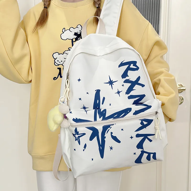 WICKBUEN PU Backpack Regular Unisex Multicolor-17