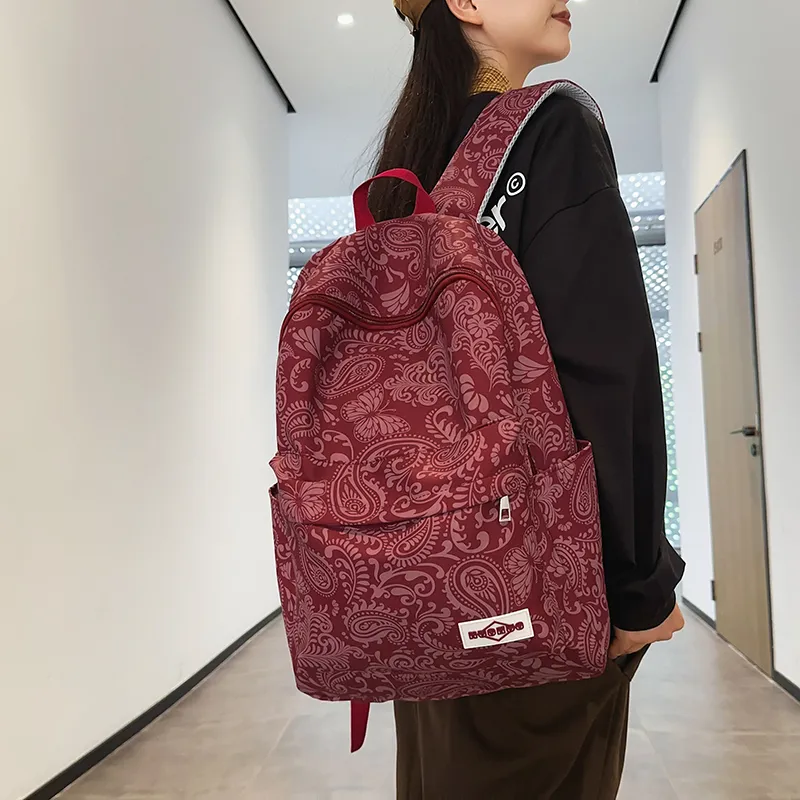 WICKBUEN Nylon Backpack Unisex Multicolor-7