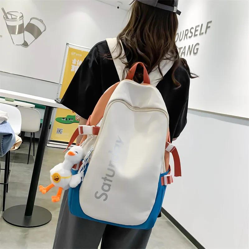 WICKBUEN Nylon Backpack Regular Unisex Multicolor-17