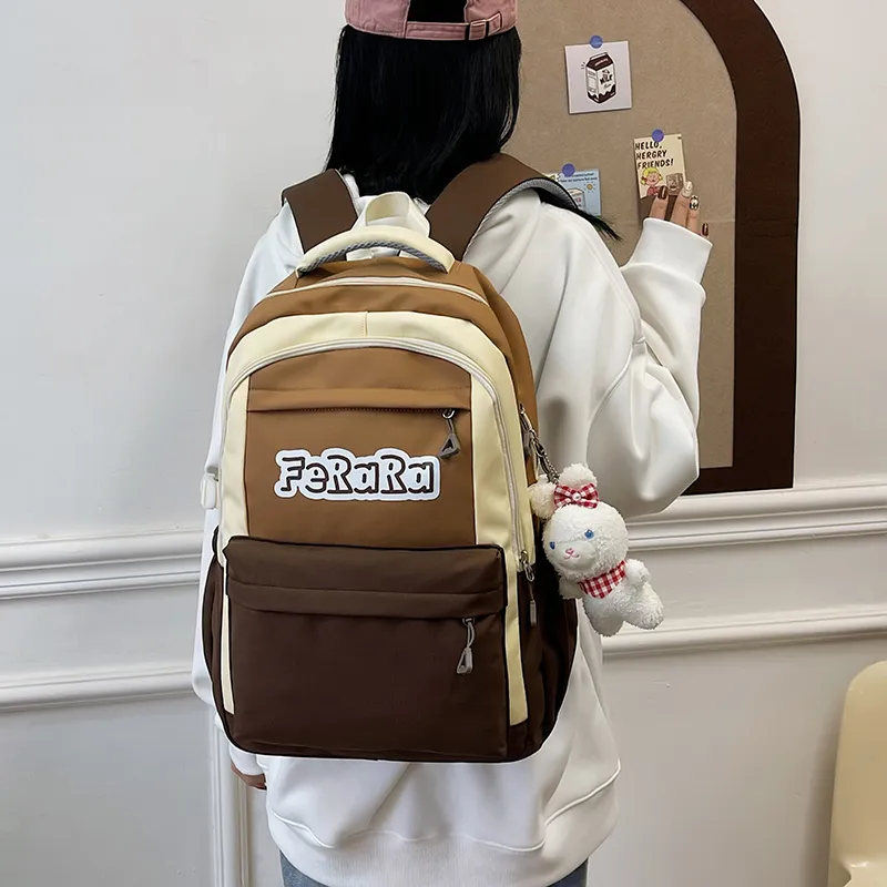 WICKBUEN Canvas Backpack Unisex Multicolor-20