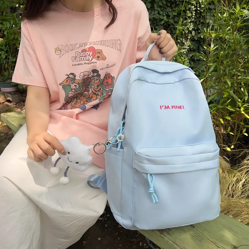 WICKBUEN Nylon Backpack Unisex Multicolor-14