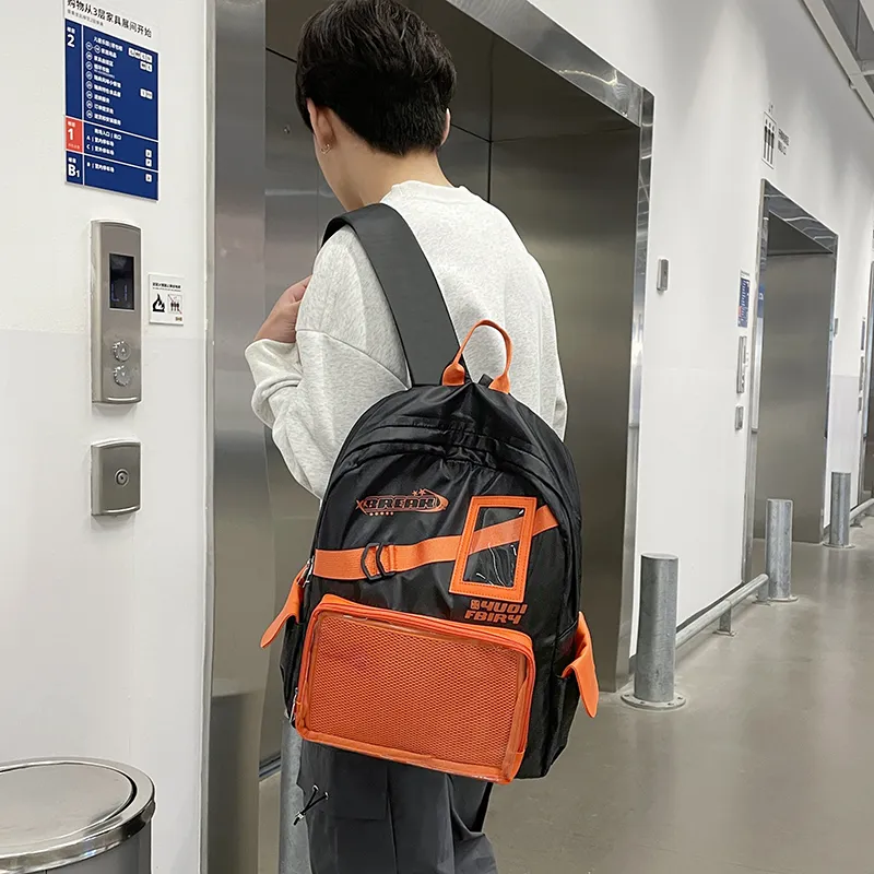 WICKBUEN Nylon Backpack Unisex Multicolor-13