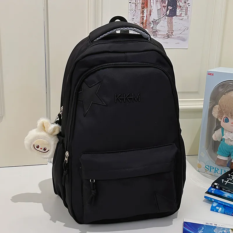 WICKBUEN Nylon Backpack Unisex Multicolor-1