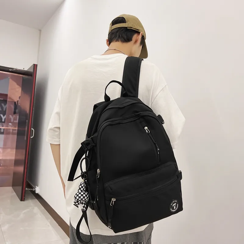 WICKBUEN Nylon Backpack Unisex Multicolor-9