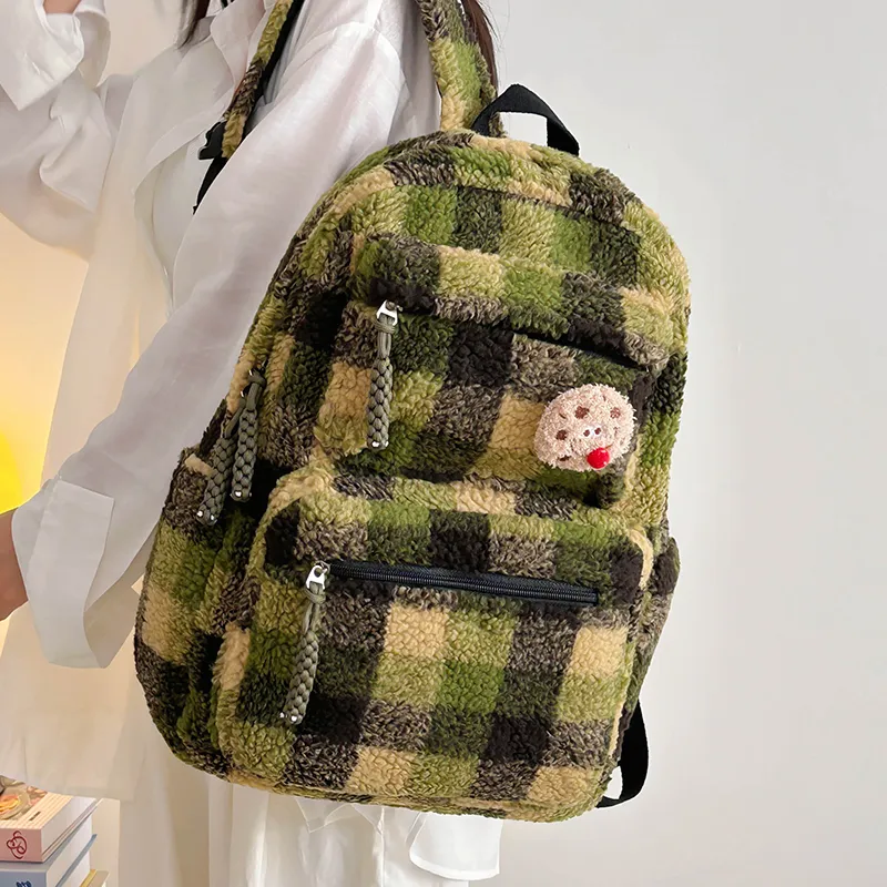 WICKBUEN Nylon Backpack Unisex Multicolor-14