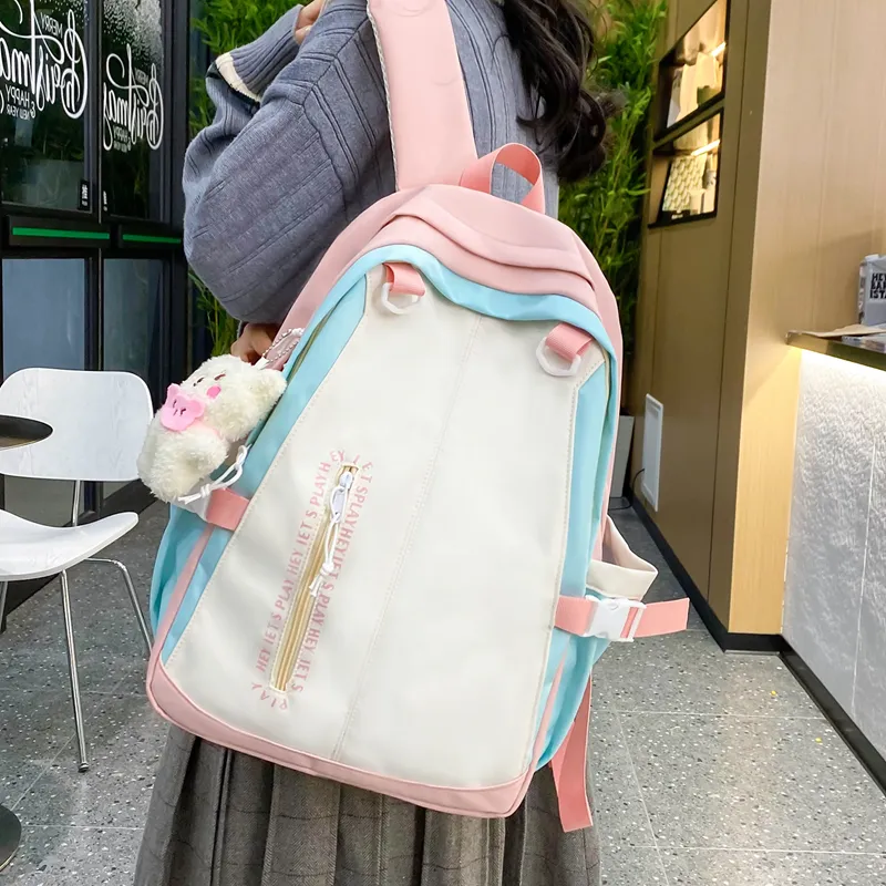 WICKBUEN Nylon Backpack Unisex Multicolor-3