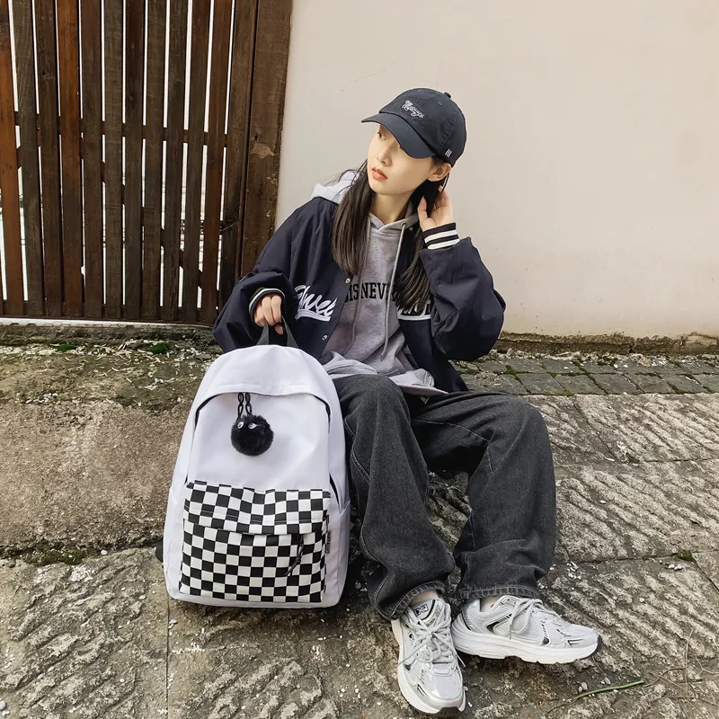 WICKBUEN Nylon Backpack Unisex Multicolor-15