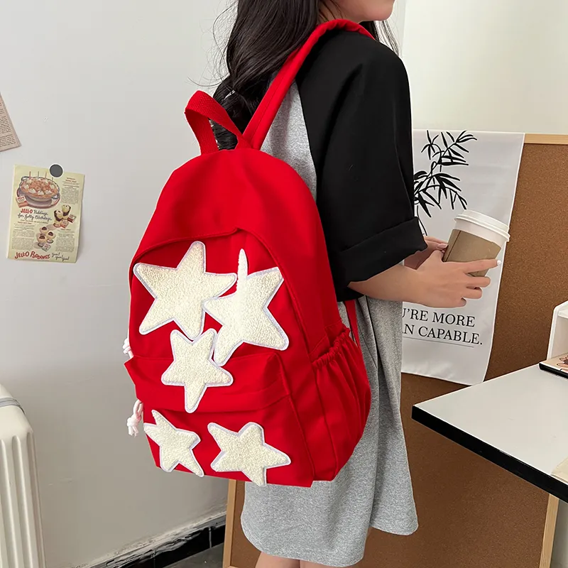 WICKBUEN Canvas Backpack Regular Women's Multicolor-7