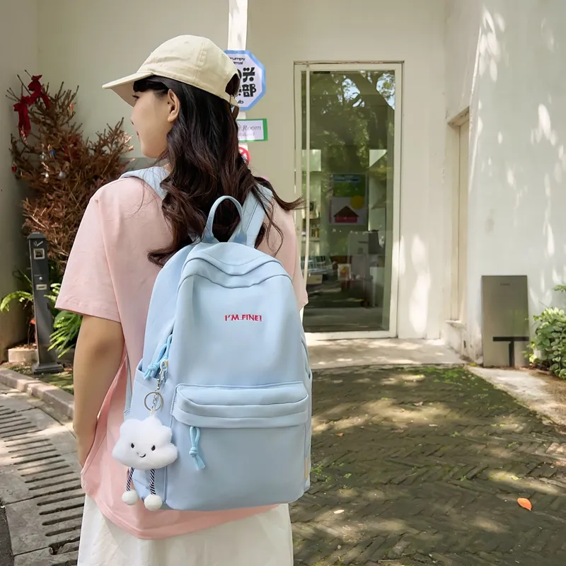 WICKBUEN Nylon Backpack Unisex Multicolor-18