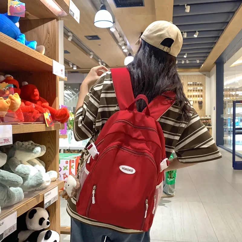 WICKBUEN Nylon Backpack Unisex Multicolor-21