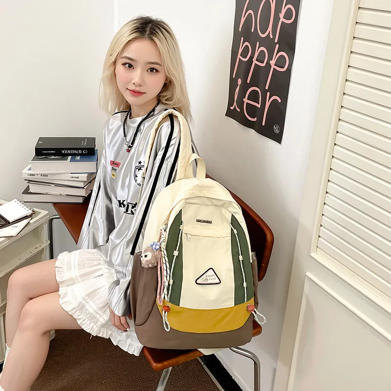 WICKBUEN Corduroy Backpack Unisex Multicolor-3