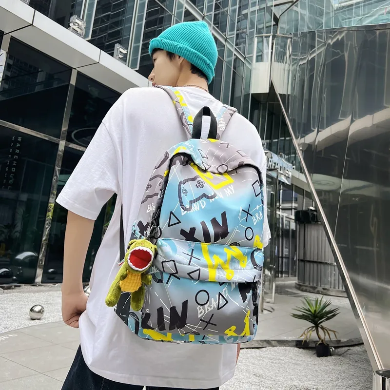 WICKBUEN Nylon Backpack Unisex Multicolor-18