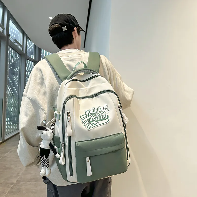 WICKBUEN Nylon Backpack Unisex Multicolor-16