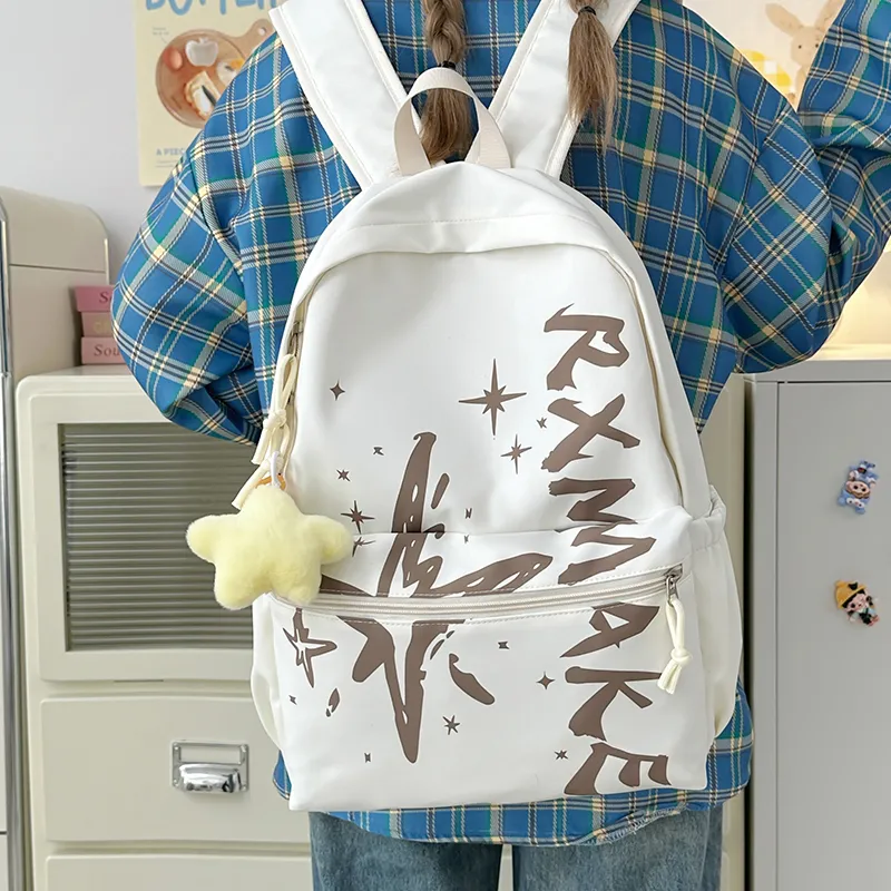 WICKBUEN PU Backpack Regular Unisex Multicolor-9
