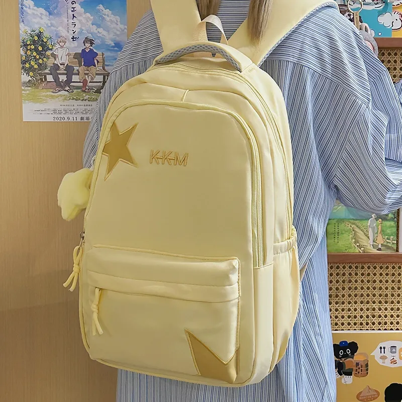WICKBUEN Nylon Backpack Unisex Multicolor-4