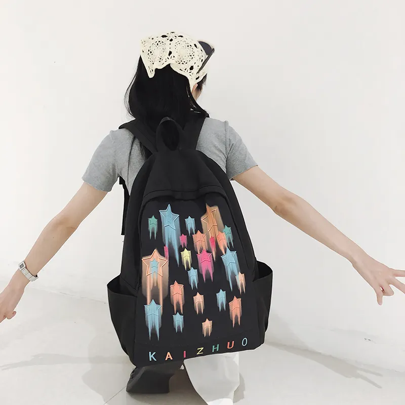 WICKBUEN Nylon Backpack Women's Multicolor-11