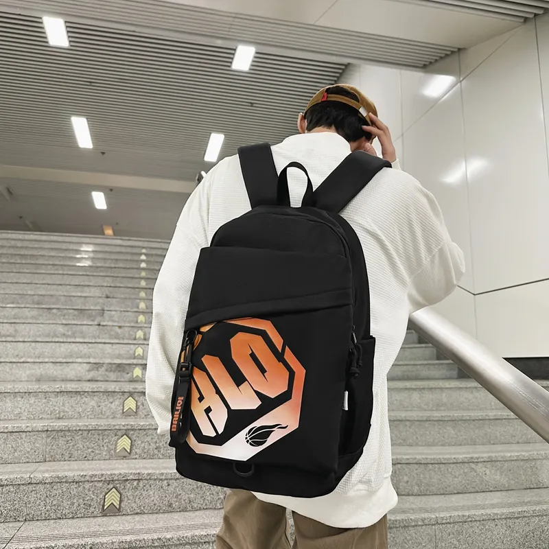 WICKBUEN Nylon Backpack Unisex Multicolor-16