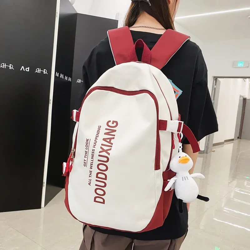 WICKBUEN Nylon Backpack Unisex Multicolor-12