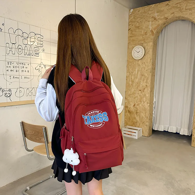 WICKBUEN Nylon Backpack Unisex Multicolor-14