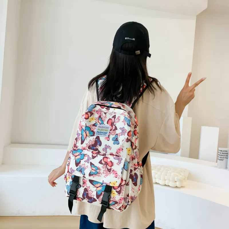 WICKBUEN Nylon Backpack Women's Multicolor-15