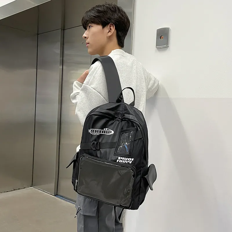 WICKBUEN Nylon Backpack Unisex Multicolor-8