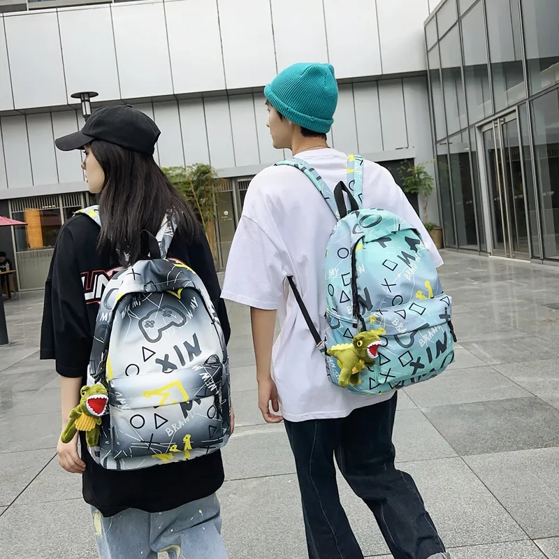 WICKBUEN Nylon Backpack Unisex Multicolor-19