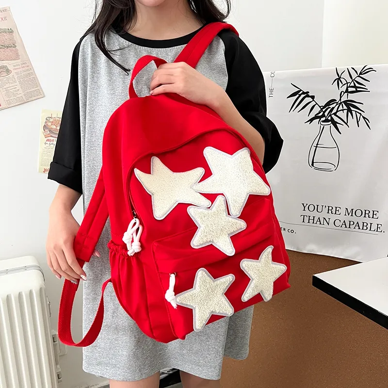 WICKBUEN Canvas Backpack Regular Women's Multicolor-10