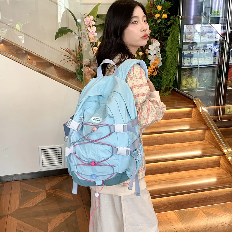 WICKBUEN Nylon Backpack Women's Multicolor-17