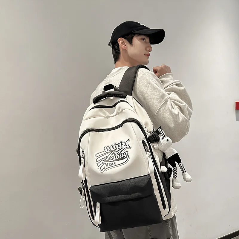 WICKBUEN Nylon Backpack Unisex Multicolor-2