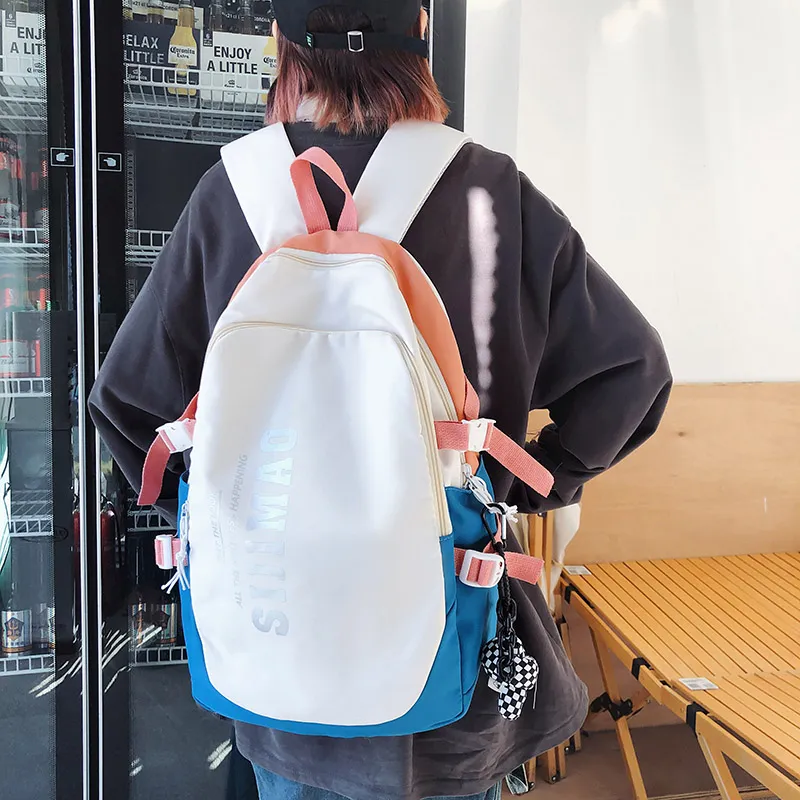 WICKBUEN Nylon Backpack Unisex Multicolor-8