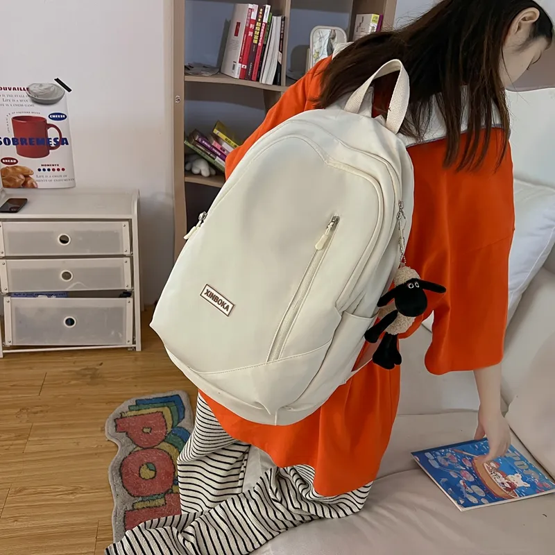 WICKBUEN Nylon Backpack Unisex Multicolor-2