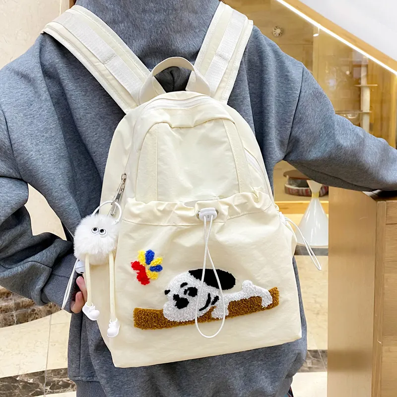 WICKBUEN Nylon Backpack Unisex Multicolor-4