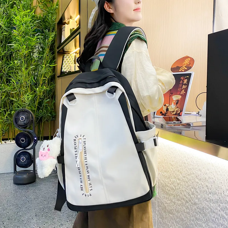 WICKBUEN Nylon Backpack Unisex Multicolor-11
