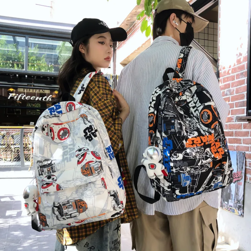 WICKBUEN Nylon Backpack Unisex Multicolor-7