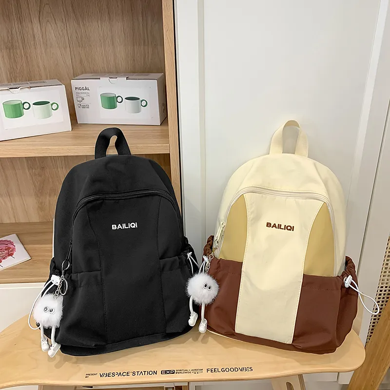 WICKBUEN Nylon Backpack Unisex Multicolor-15