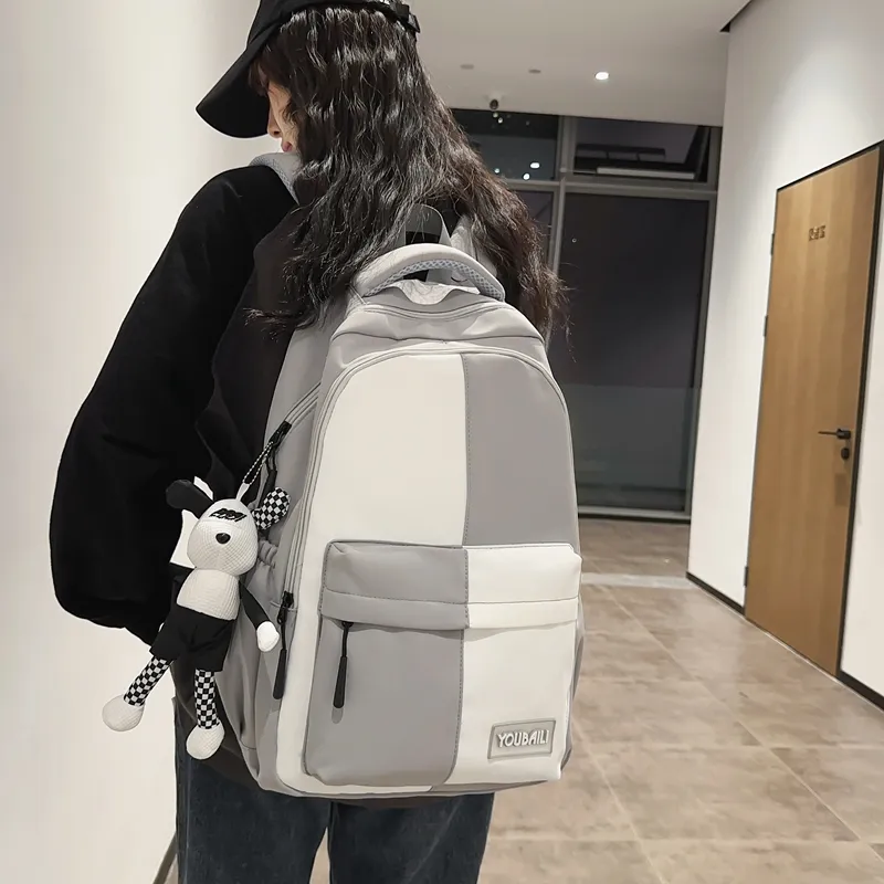 WICKBUEN Nylon Backpack Unisex Multicolor-5