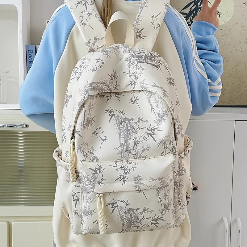 WICKBUEN Nylon Backpack Unisex Multicolor-4