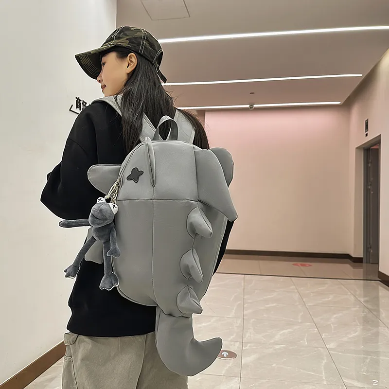 WICKBUEN Nylon Backpack Unisex Multicolor-11